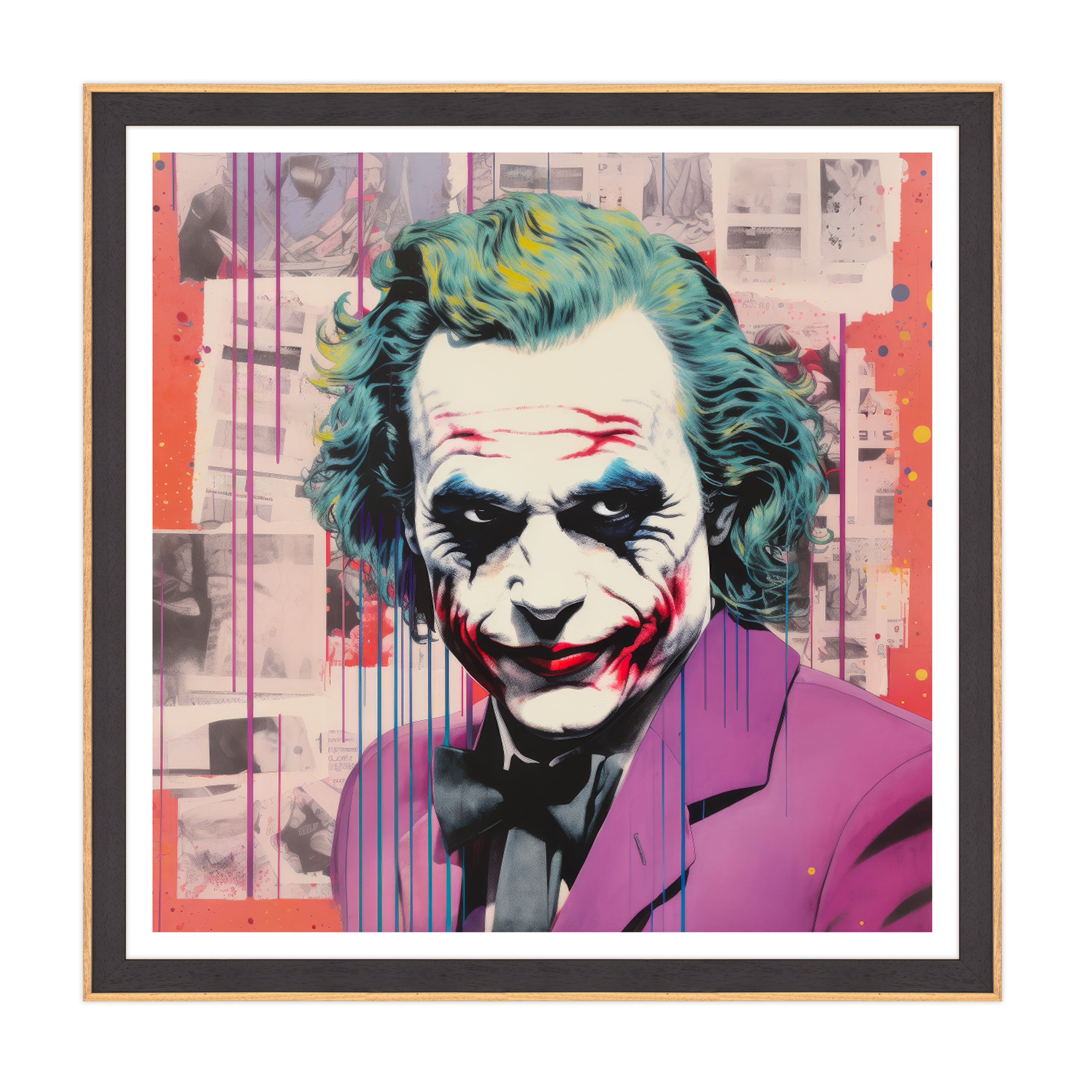 Joker Incorniciato: L'Arte della Follia