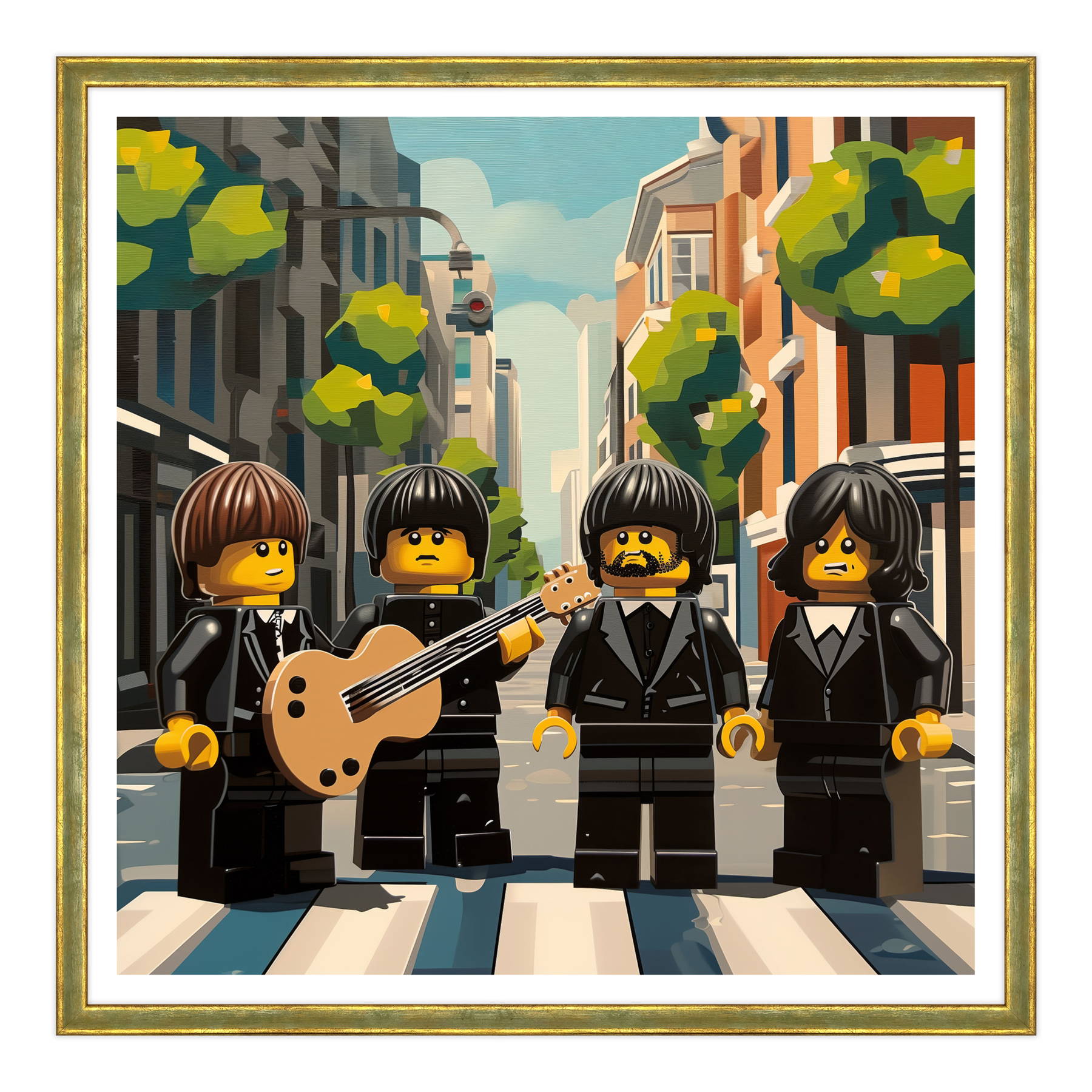 Melodia in Mattoncini: Quartetto di Liverpool