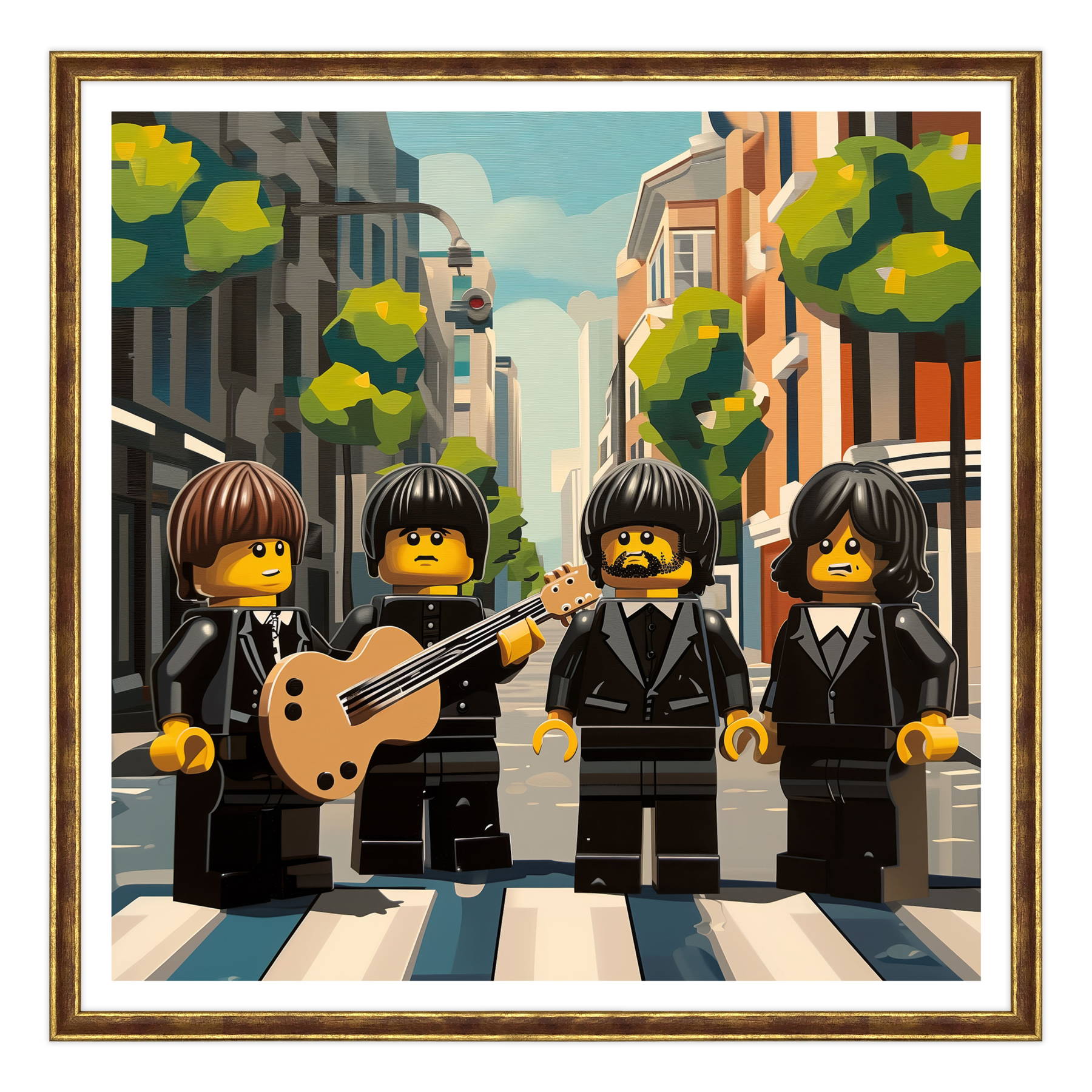 Melodia in Mattoncini: Quartetto di Liverpool