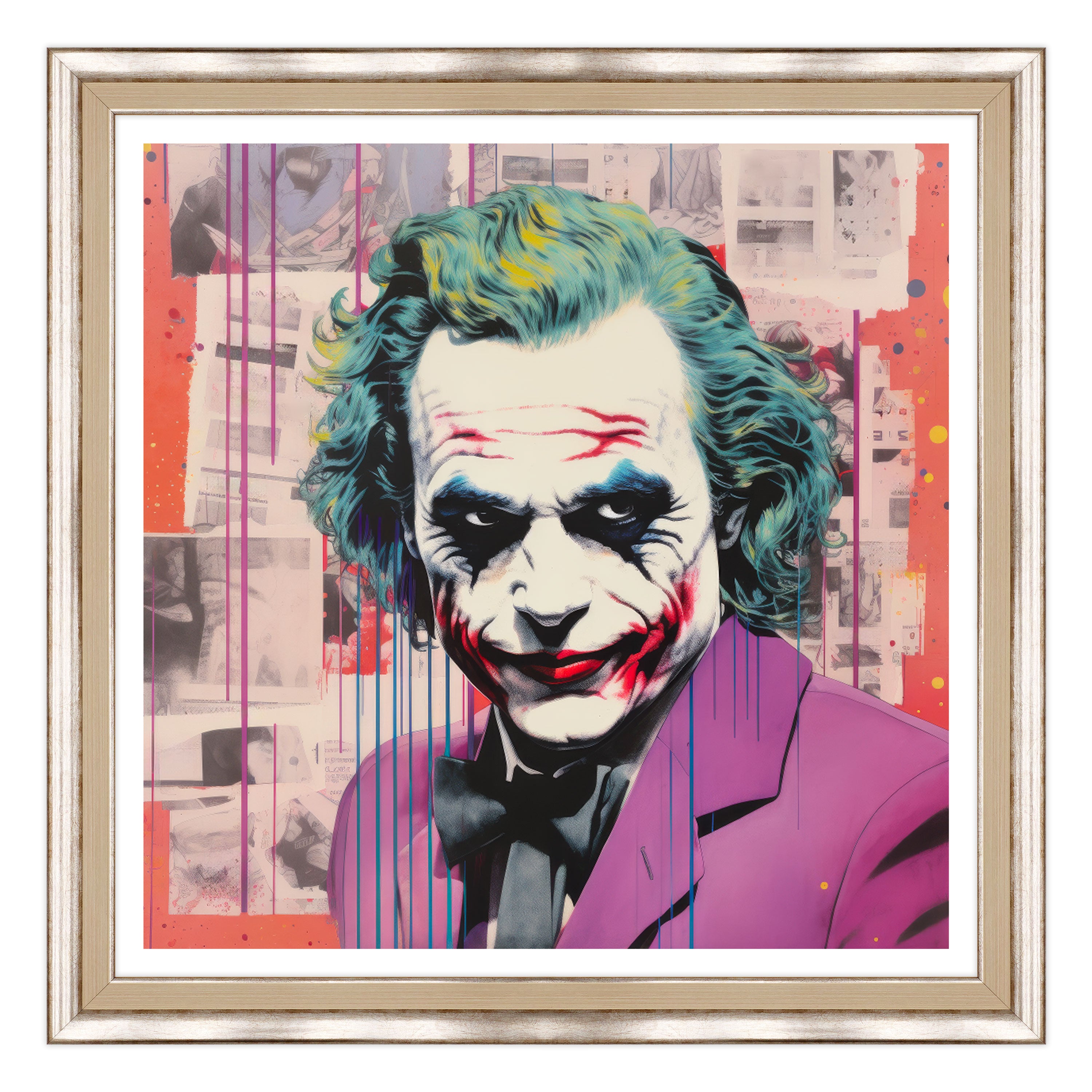 Joker Incorniciato: L'Arte della Follia