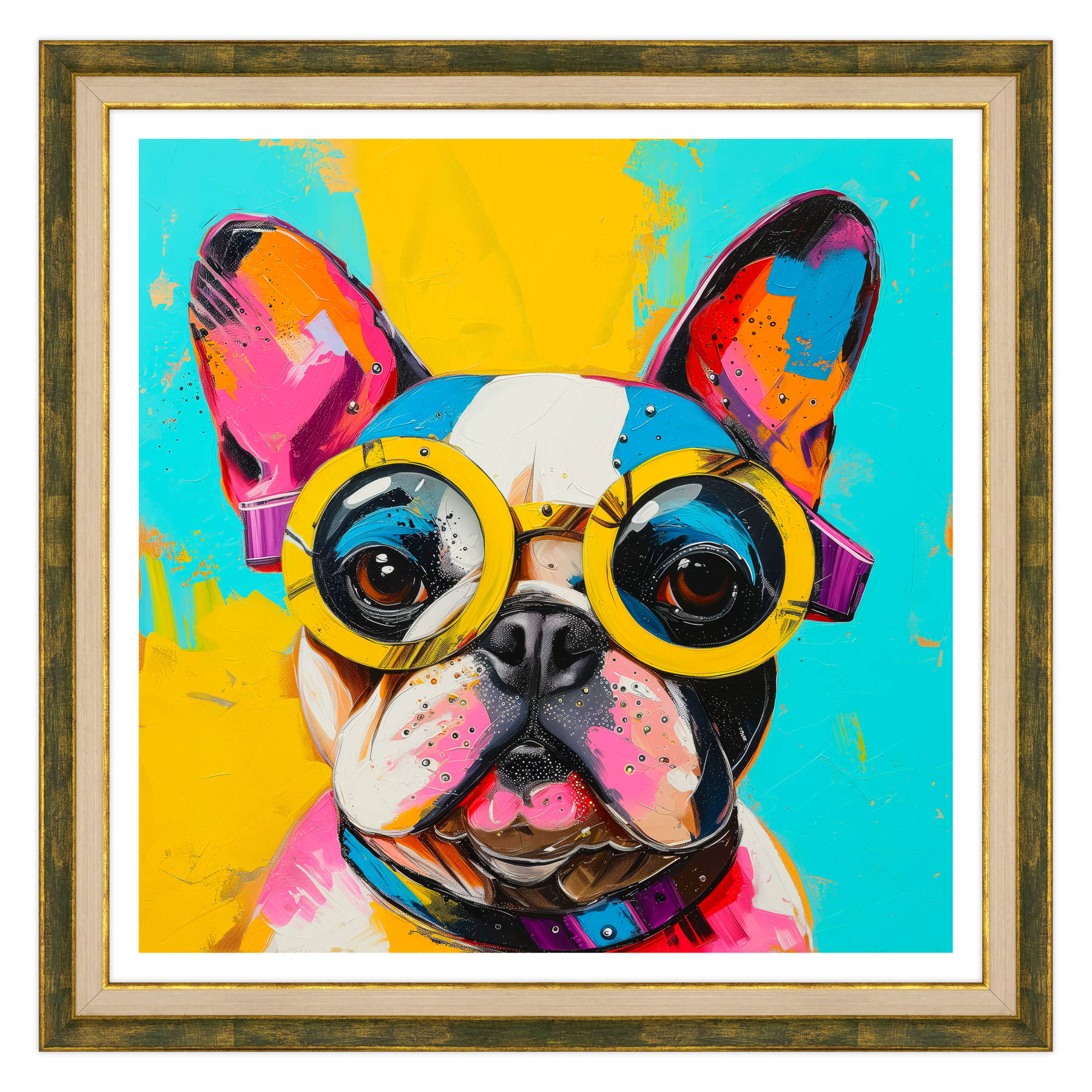 Lo Sguardo Pop del Bulldog Frenchie