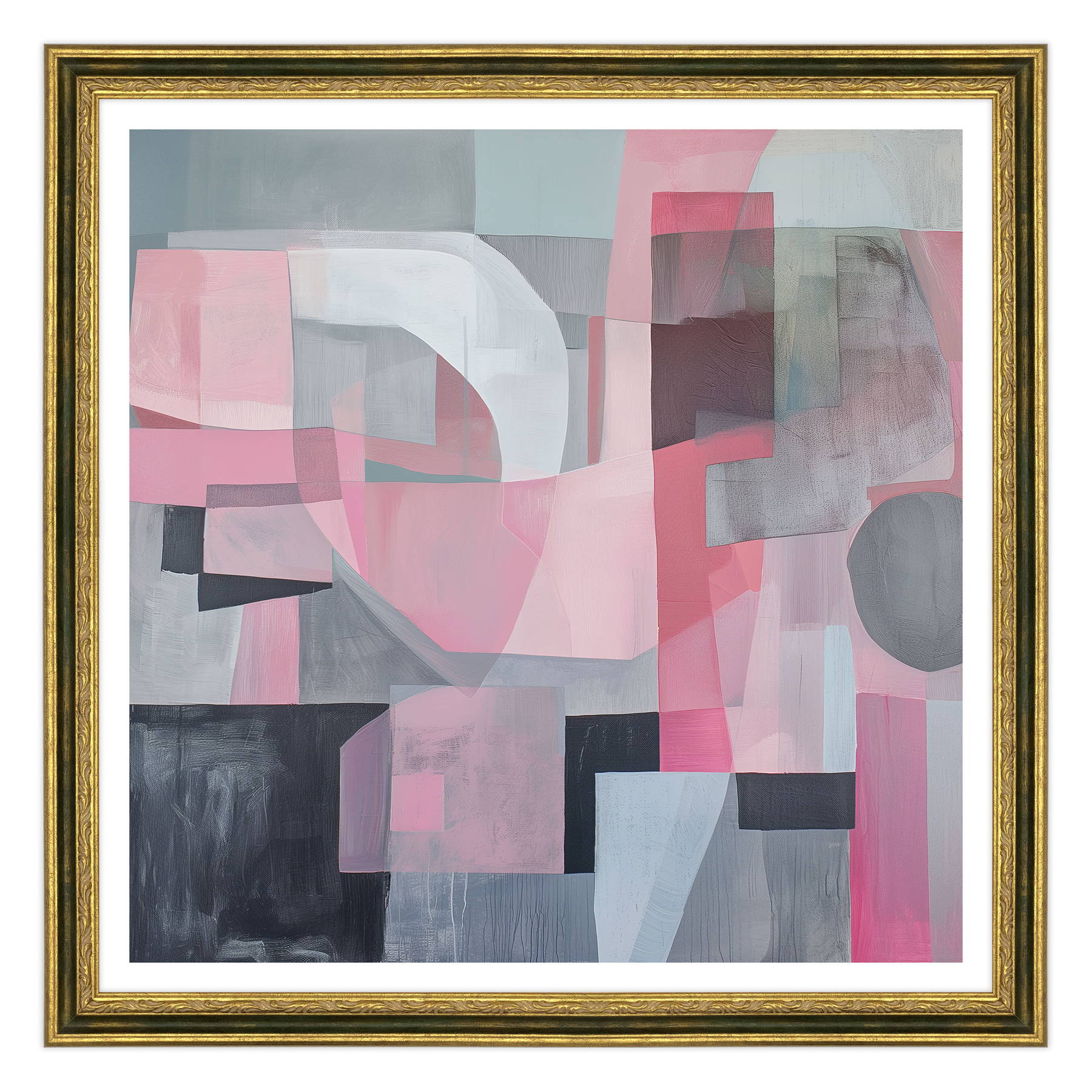 Astratto - Intersezione Rosa