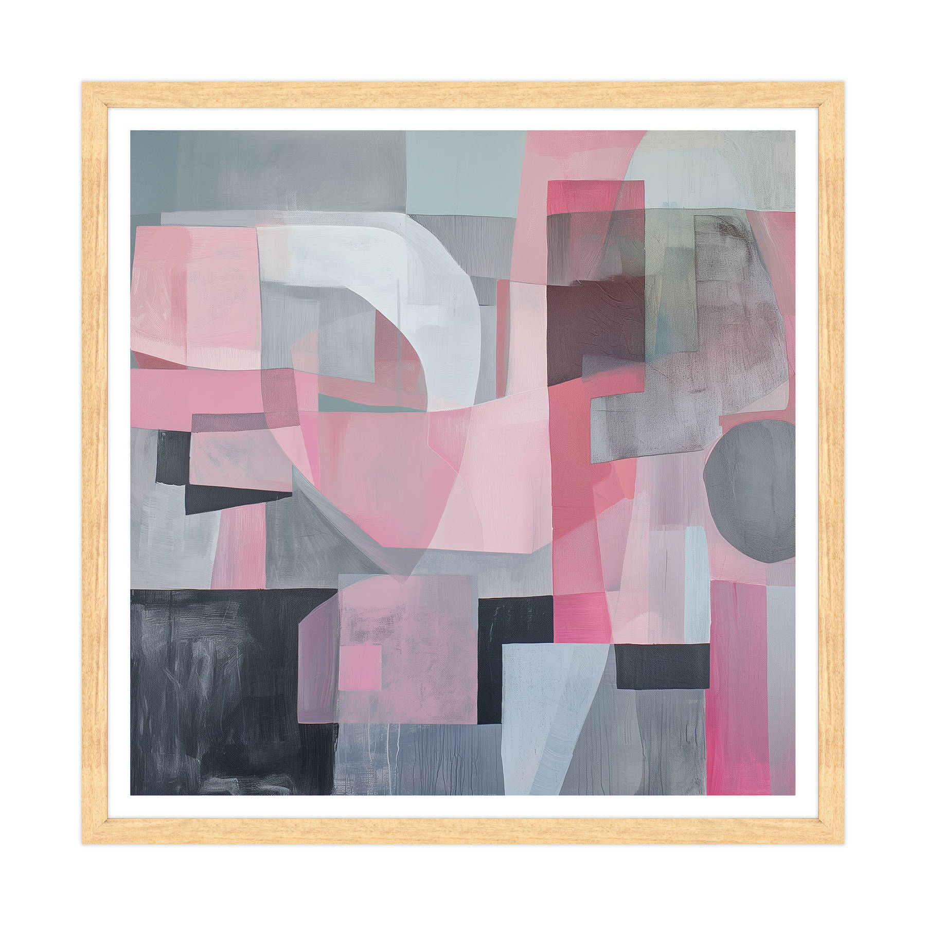Astratto - Intersezione Rosa