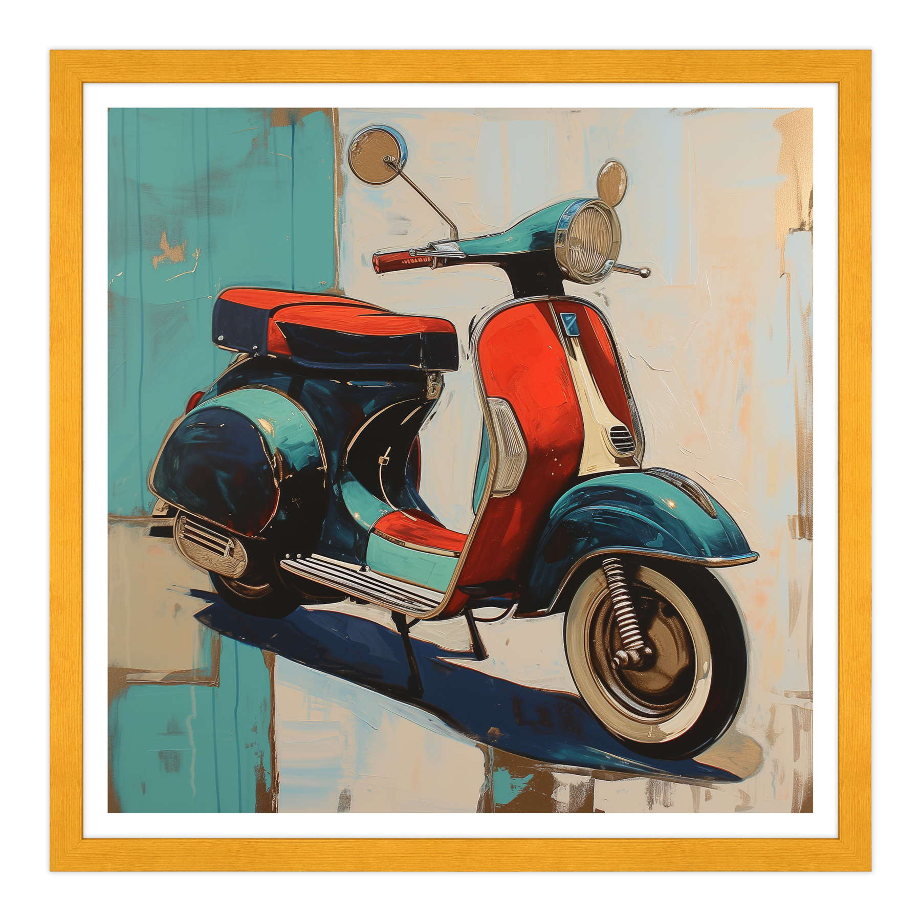 Ricordi in Blu e Rosso: Il Sogno della Vespa