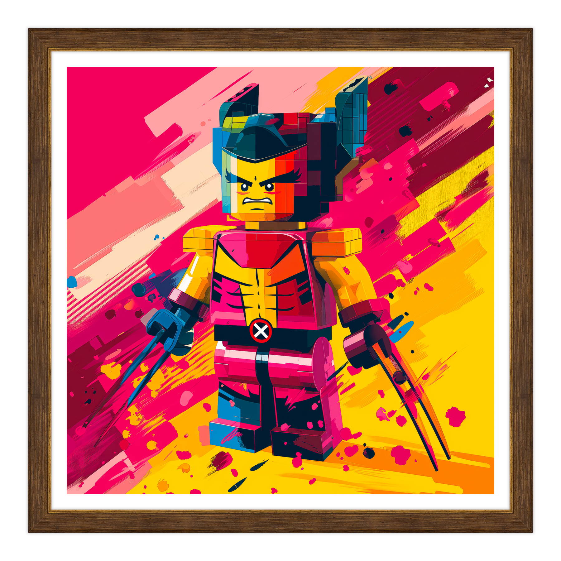 Eroe Plastico - Wolverine Legolize