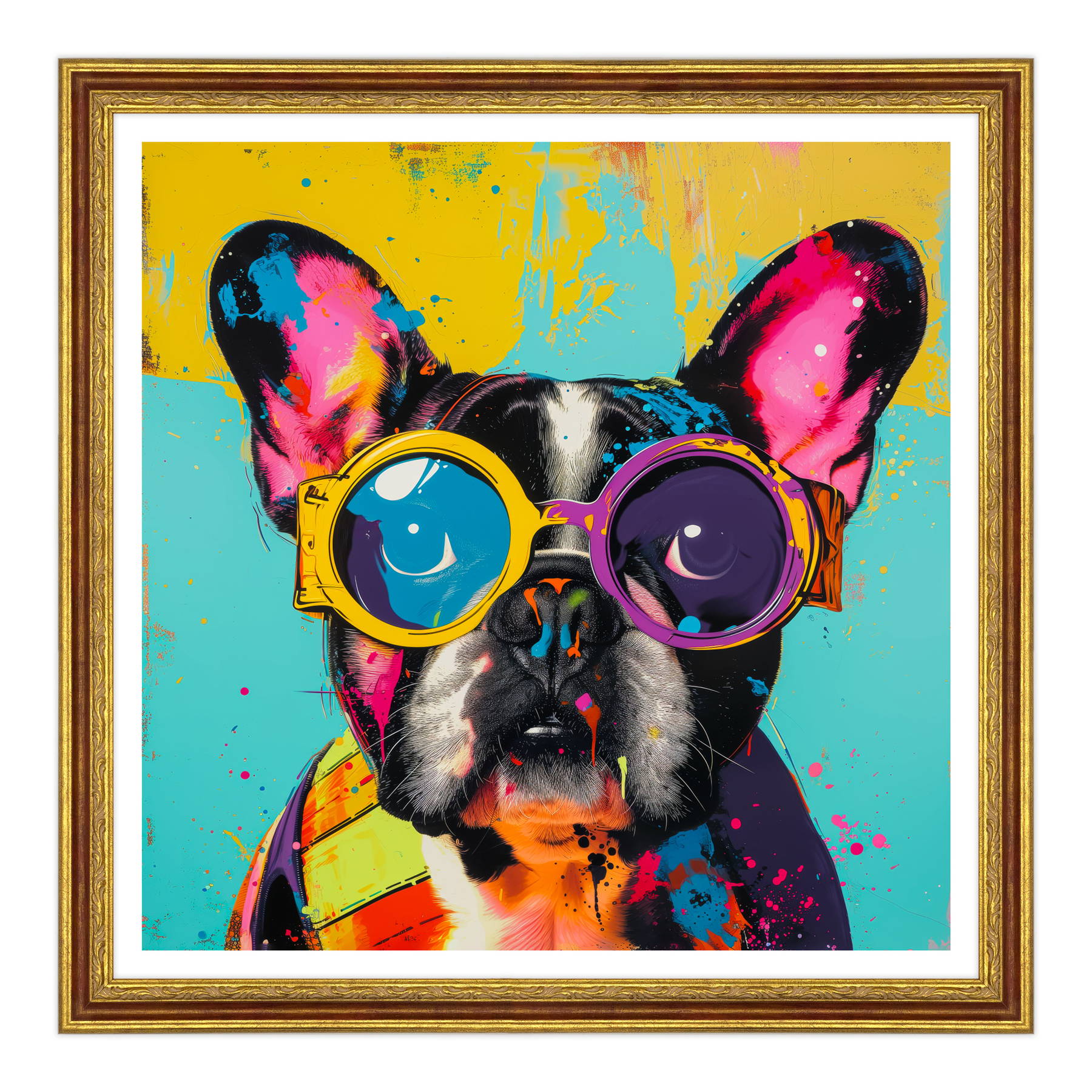 Palette di Pop: Bulldog in Technicolor