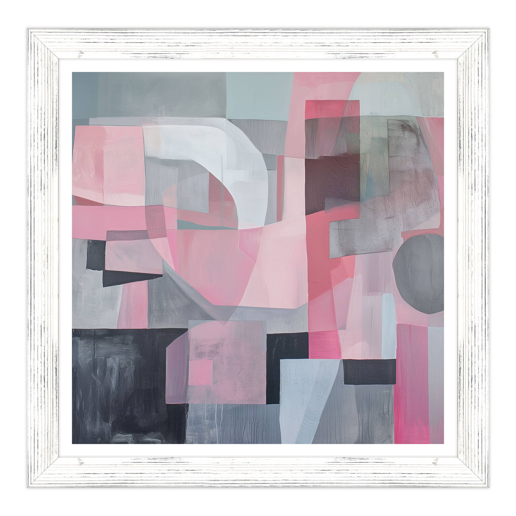 Astratto - Intersezione Rosa