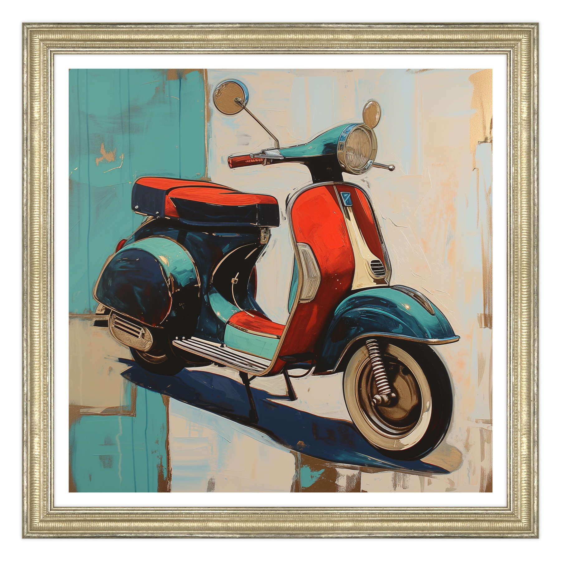 Ricordi in Blu e Rosso: Il Sogno della Vespa
