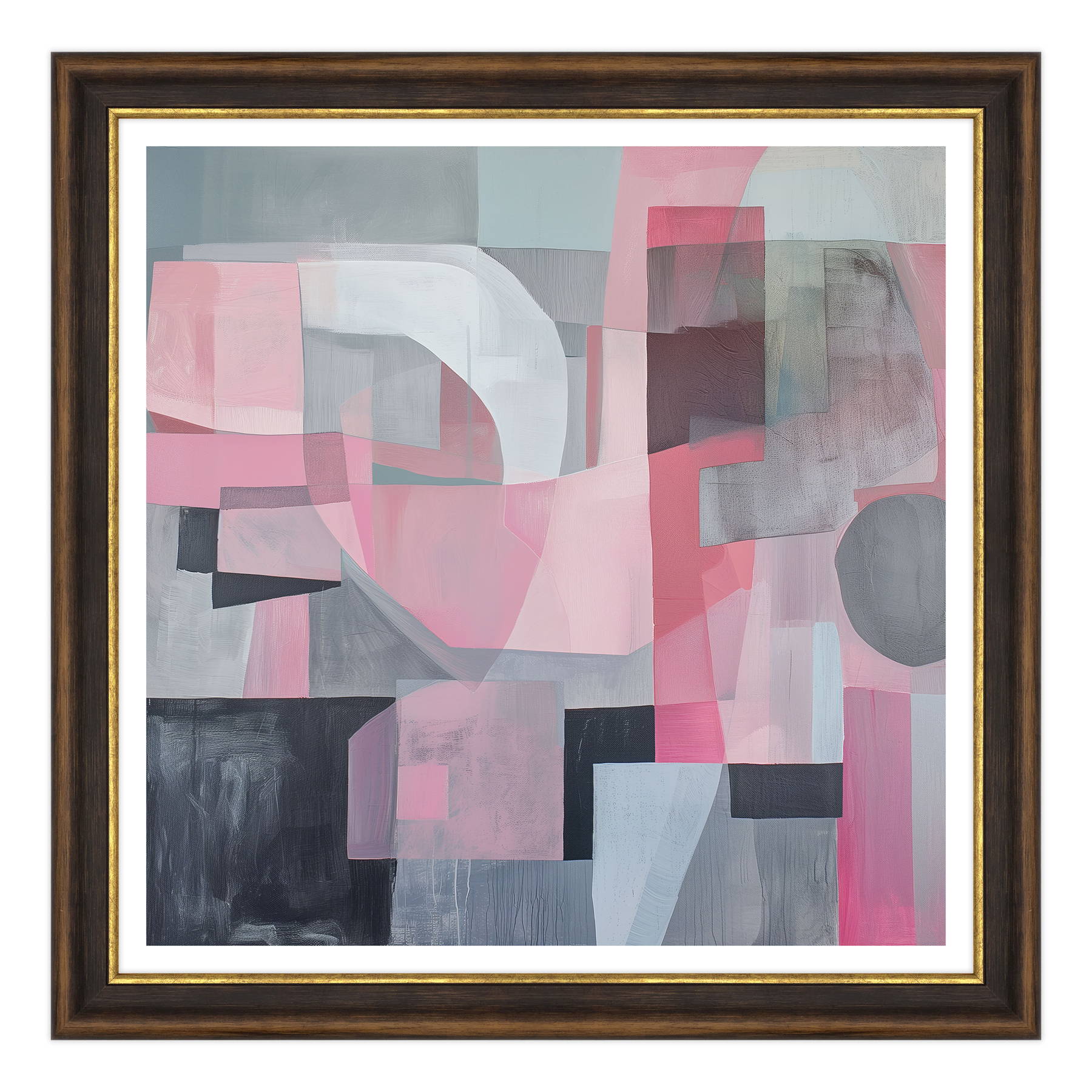 Astratto - Intersezione Rosa