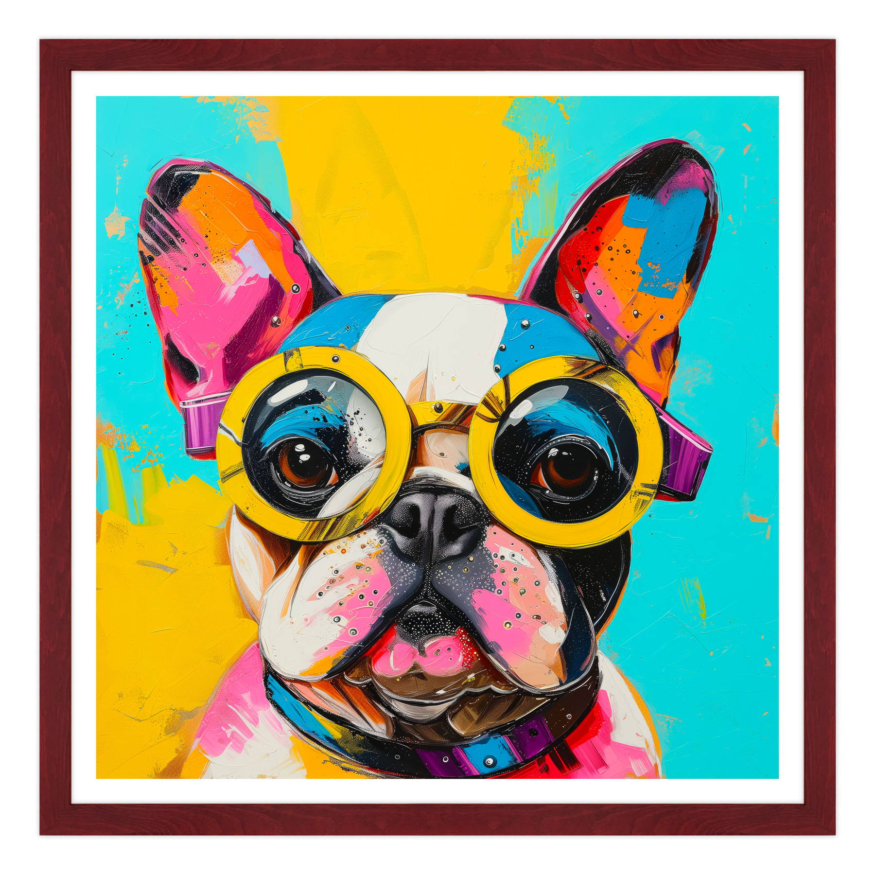 Lo Sguardo Pop del Bulldog Frenchie