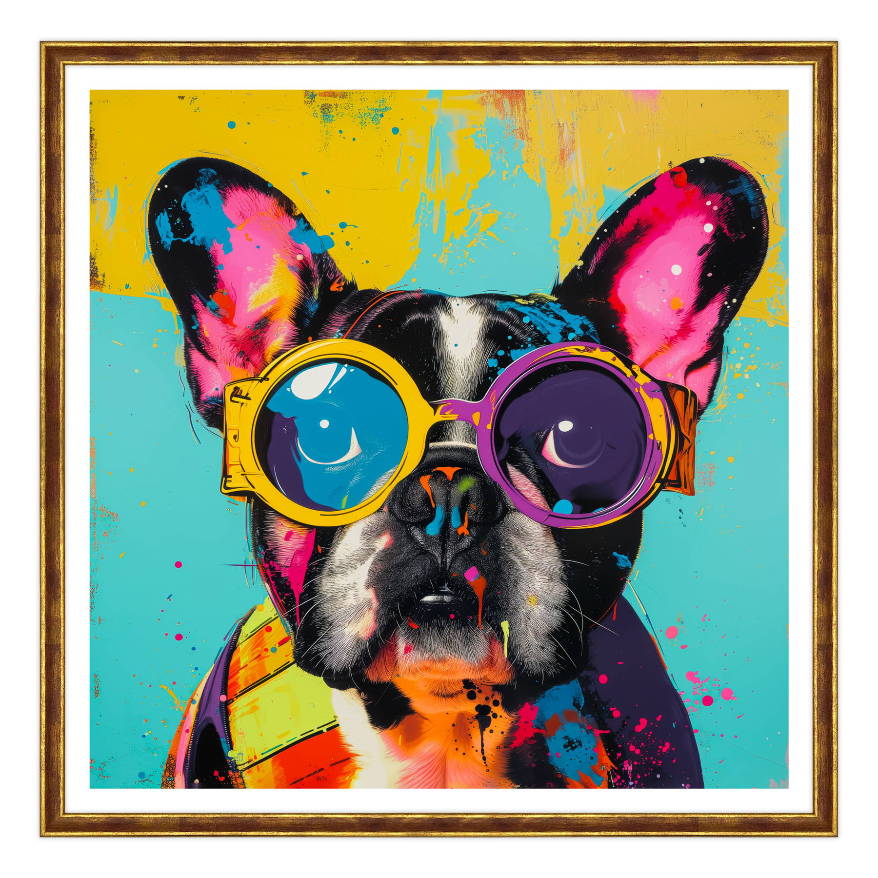 Palette di Pop: Bulldog in Technicolor