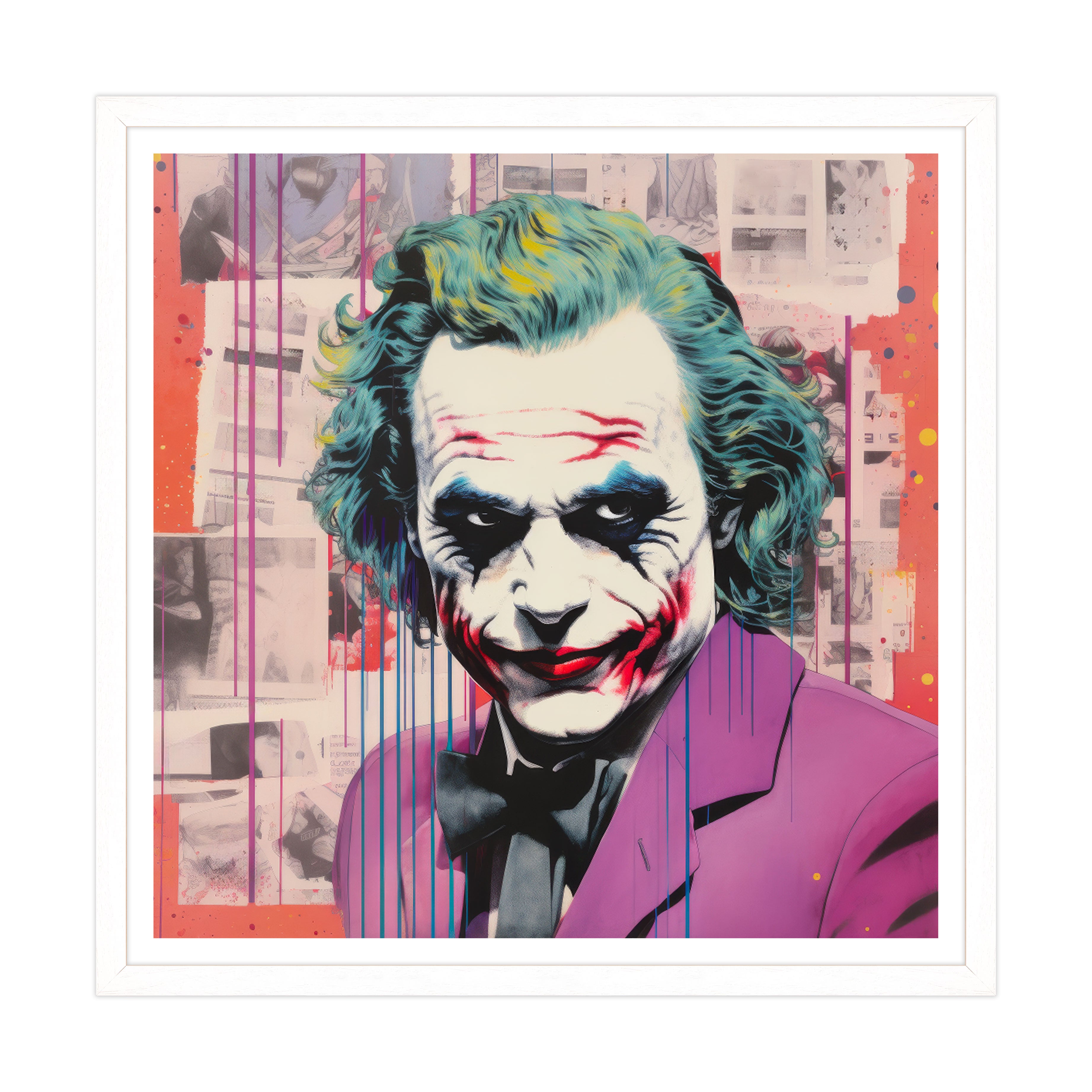 Joker Incorniciato: L'Arte della Follia