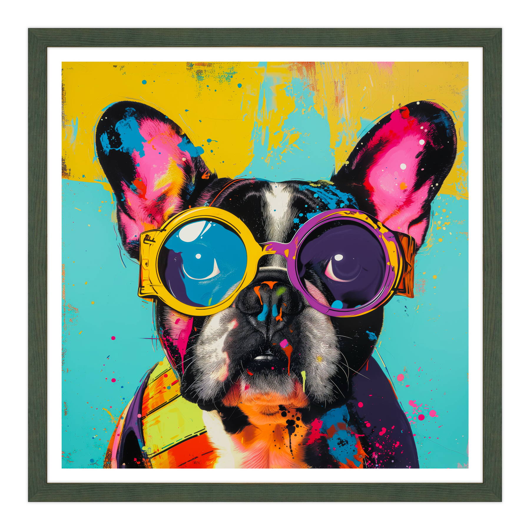 Palette di Pop: Bulldog in Technicolor