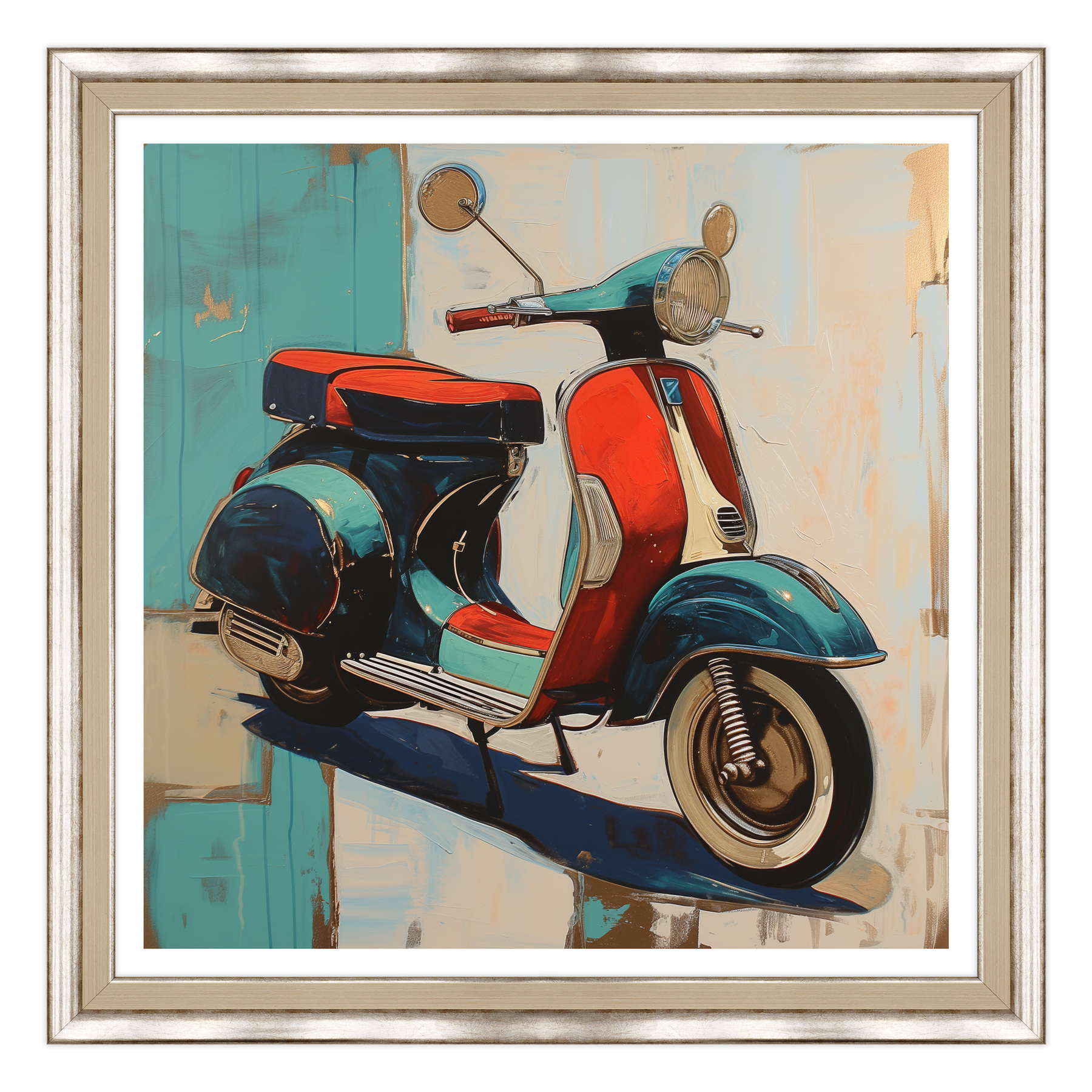 Ricordi in Blu e Rosso: Il Sogno della Vespa
