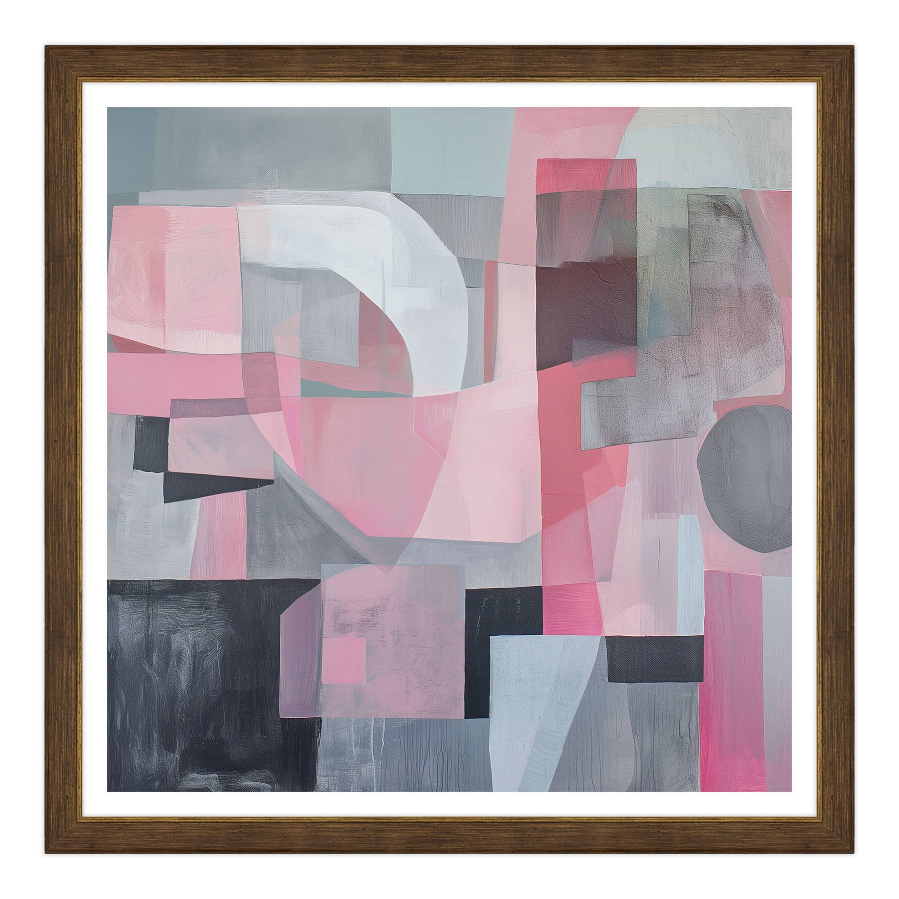 Astratto - Intersezione Rosa