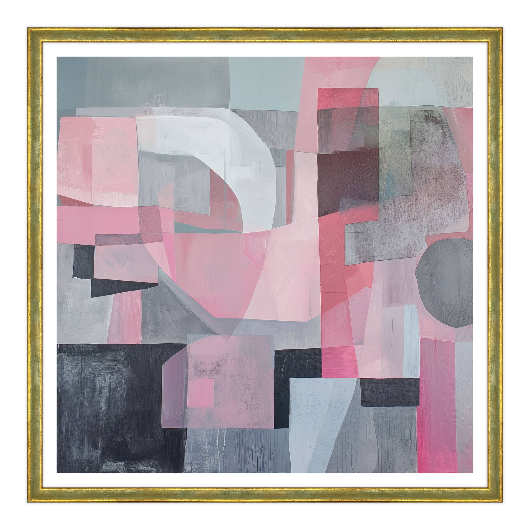 Astratto - Intersezione Rosa