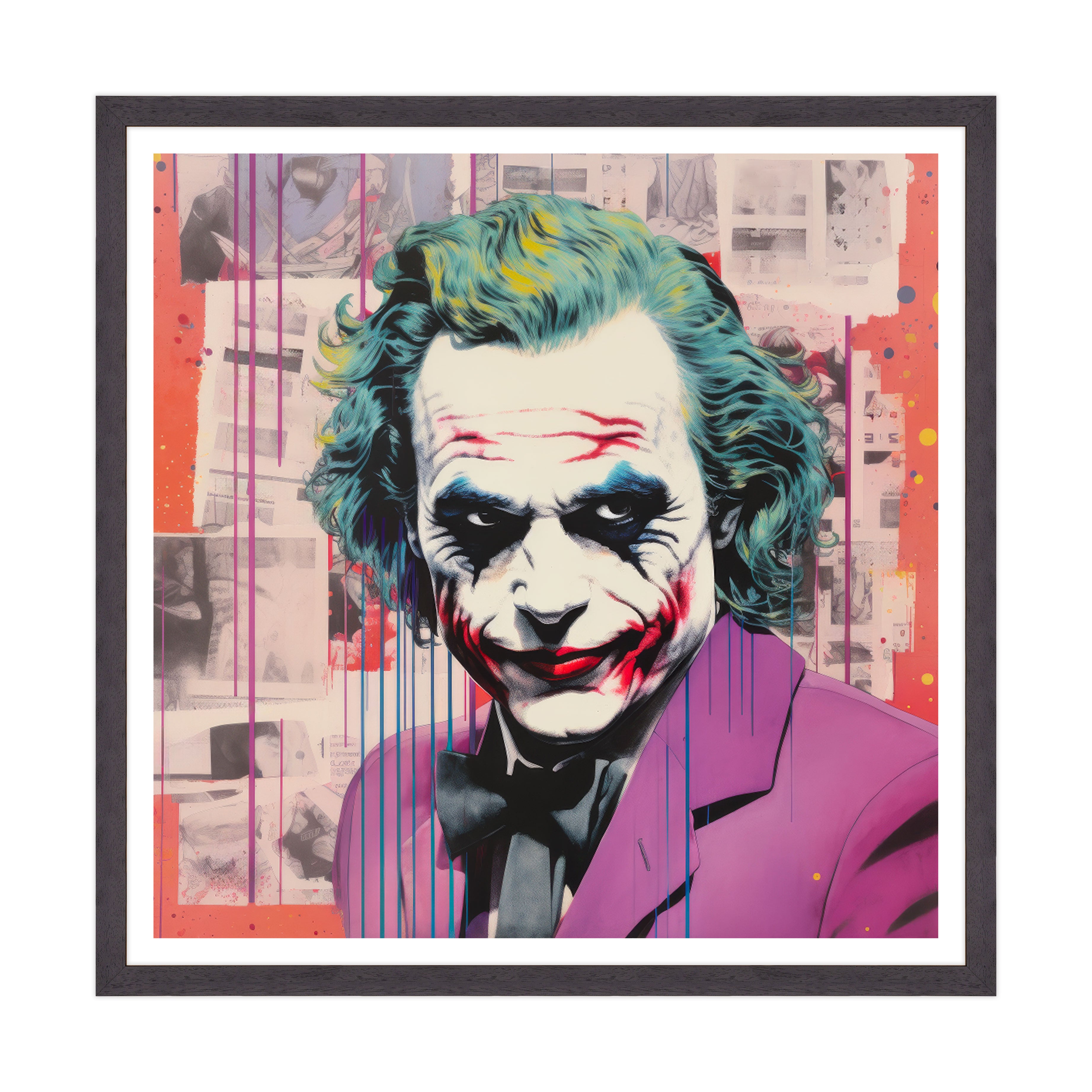 Joker Incorniciato: L'Arte della Follia