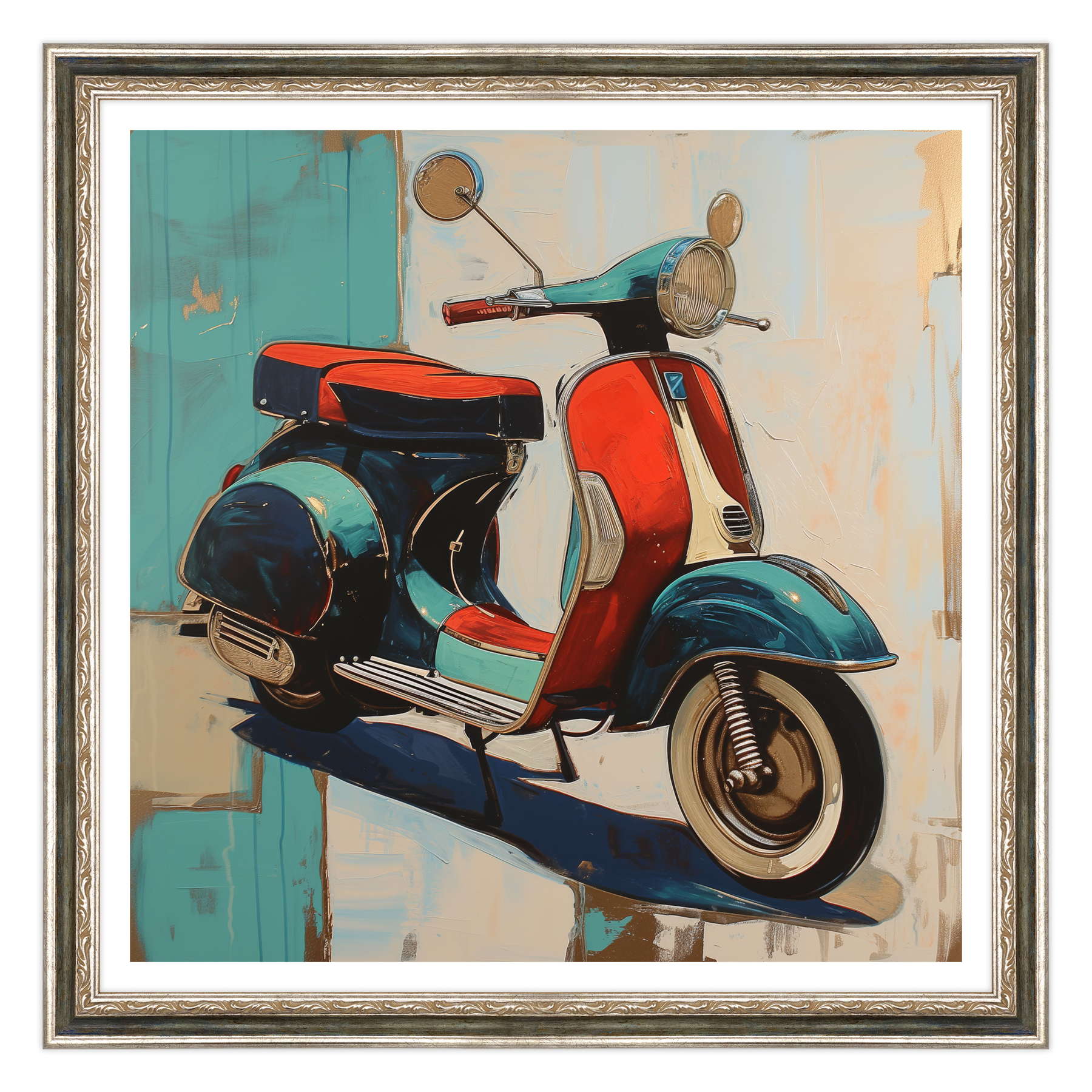 Ricordi in Blu e Rosso: Il Sogno della Vespa