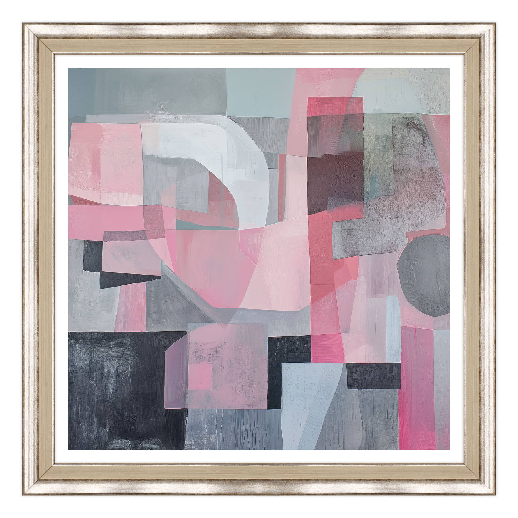Astratto - Intersezione Rosa